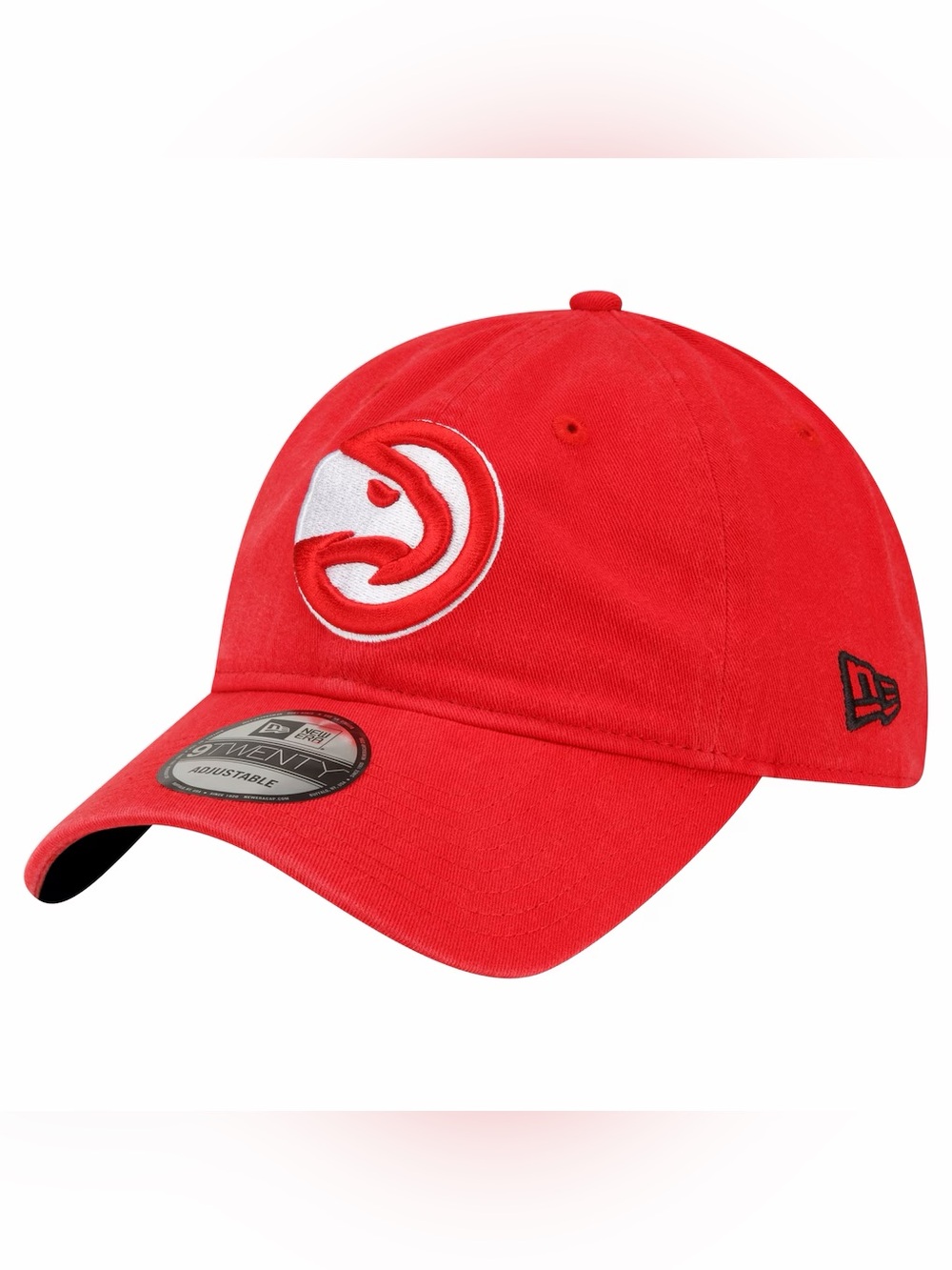 Atlanta Hawks New Era Team 2.0 9TWENTY Adjustable Hat - Red